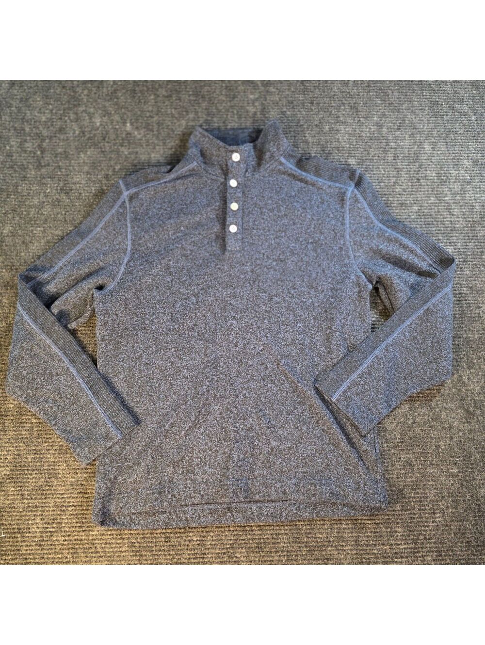 Van Heusen Flex Men's Long Sleeve Pullover Shirt Large
